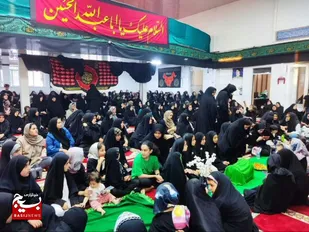 همایش "سه ساله حسینی" در شهر محمدیه برگزار شد