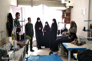 بازدید فرمانده سپاه ناحیه همدان از پایگاه&zwnj;های حوزه حضرت زهرا (س)