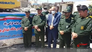 آغاز ساخت نخستین درمانگاه تخصصی بسیجیان در بهمئی