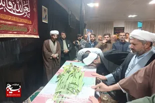 گزارش تصویری از مراسم تشییع شهید گمنام در فیض آباد