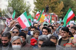 راهپیمایی مردم زنجان در اعلام انزجار از تروریست&zwnj;های تکفیری