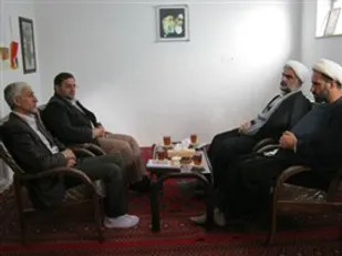 دیدار فرماندهان بسیج اصناف با امام جمعه شهر رامیان