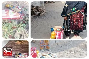توزیع ۴۱ بسته معیشتی بین نیازمندان روستاهای محروم کنارک