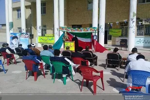 نواختن زنگ انقلاب در بمپور