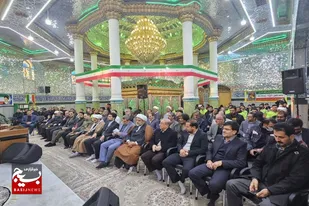 دیدار اعضای شورای اداری نهاوند با امام جمعه این شهرستان