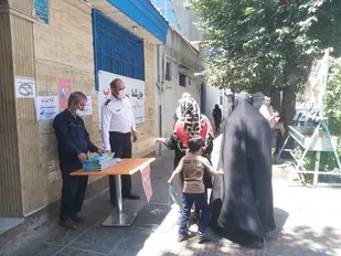 برپایی ایستگاه فرهنگی ترویج فرهنگ مصرف بهینه آب