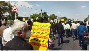راهپیمایی حماسی و غرور آفرین مردم اراک در پی محکومیت فتنه گران