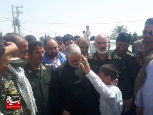 سیل شعیبیه شوشتر وحضور پاسداران در میدان امداد رسانی
