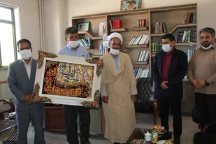 دیدار مسئولین نمایندگی شورای نگهبان با مسئول نمایندگی ولی فقیه در ناحیه سپاه قاین