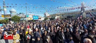 اتحاد ملی تماشایی در یوم الله ۲۲ بهمن تنکابن