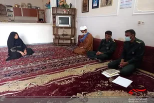 از خانواده های معظم شهیدان ابراهیم و علیرضا پتیره دیدار و لجویی شد