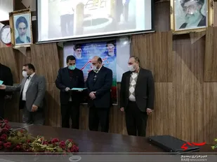 تجلیل از فعالین بسیج اداره کل آب و فاضلاب استان سمنان