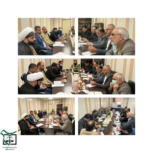 برگزاری جلسه هئیت اندیشه ورز سازمان بسیج حقوقدانان استان هرمزگان با محوریت برنامه سومین سالگرد شهادت سردار دلها