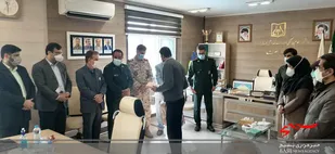 دیدار با مدافعان سلامت و تقدیر از آنها در آبادان