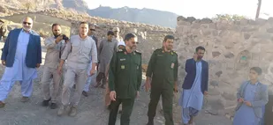 بازدید فرمانده سپاه سلمان سیستان و بلوچستان از اقدامات جهادی