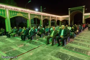 هفتمین سالگرد سردار شهید همدانی در گلزار شهدای عاشورا ملایر برگزار شد