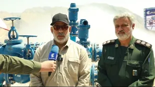 افتتاح پروژه آبرسانی به ۵۰ روستای محروم اندیکا توسط قرارگاه جهاد سازندگی سپاه خوزستان