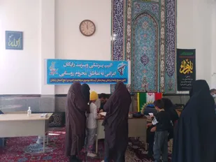 اجرای طرح شهید رهنمون بسیج جامعه پزشکی در شهرستان ماهنشان
