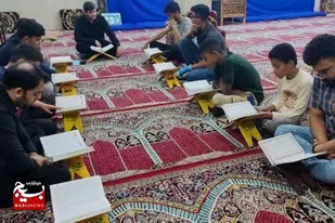 آغاز دوره آموزشی قرآن کریم طرح  نور مبین  در روستای مال قاید