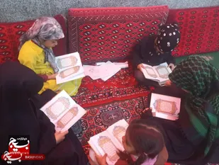 هم&zwnj;نوایی دل&zwnj;های کودکانه با آیات قرآن برای سربلندی رزمندگان اسلام