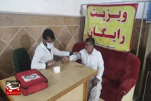 با هدف ارائه خدمات رایگان و به منظور پایش سلامت نمازگزاران ایستگاه سلامت برگزار شد