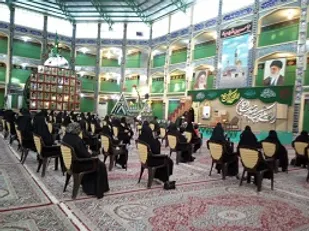 همایش قرآنی حافظان حوزه نرجس خاتون ناحیه مرکزی یزد