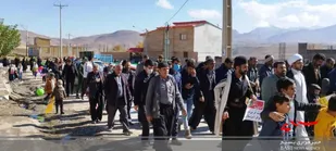 روز مبارره با استکبار جهانی در روستای فراموشجان