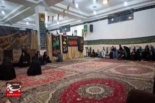 شکوه عزاداری شب دوازدهم محرم در مسجد خاتم&zwnj; الانبیا(ص)