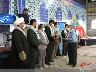 برگزاری آئین تجلیل و تکریم پیشکسوتان دفاع مقدس و مقاومت شهرستان اشتهارد