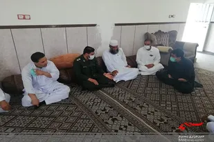 دیدار فرمانده ناحیه سپاه مهرستان با امام جمعه شهر آشار