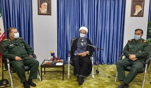 دیدار رئیس سازمان بسیج مستضعفین با نماینده ولی فقیه در خراسان شمالی