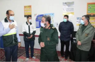بازدید سردارملک شاهکوهی از روند اجرای طرح شهیدقاسم سلیمانی دربندرگز