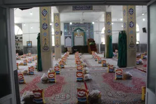 چهارمین مرحله از کمک های مومنانه در شهر طاقانک برگزار شد