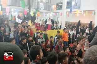 برگزاری جشن میلاد منجی عالم بشریت در روستای وسمق