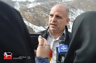 بهره برداری از جاده آسفالته روستای توتک