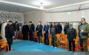 افتتاح خانه ورزش روستای مغان شاهرود+ تصاویر