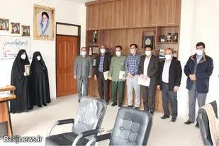 آئین تجلیل از پاسداران در اداره آموزش و پرورش ناحیه ۲ همدان