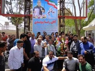 استقبال گرم کبودراهنگ از قهرمان مسابقات کشتی پیشکسوتان کشور