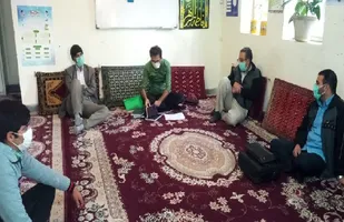 جلسه صندوق قرض&zwnj;الحسنه امام رضا(ع) در پایگاه بلال حبشی