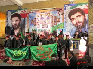 یادواره شهدای روستای مشهدکاوه از توابع شهرستان چادگان برگزار شد