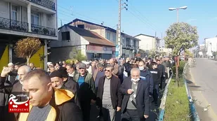 راهپیمایی پرشور عباس آبادی&zwnj;ها در یوم الله ۹ دی