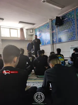 مراسم احلی من عسل دانش آموزی