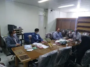 بازدید از پایگاه بسیج کارکنان دانشگاه اصفهان