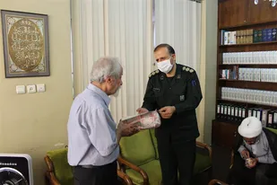 دیدار فرمانده سپاه شاهرود با اصحاب رسانه و مطبوعات