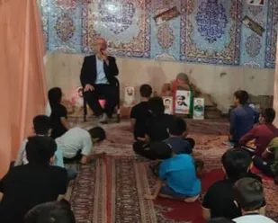 برگزاری ویژه برنامه قرار عاشقی توسط پایگاه شهید مطهری(ره) امامزاده نرمی برخوار