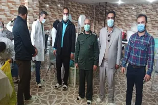 کارگاه تولید ماسک تمام اتوماتیک گروه جهادی غدیر افتتاح شد