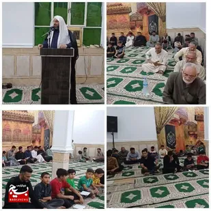 برگزاری مراسم ترحیم و قرائت قرآن به یاد شهدای والامقام در روستای قلعه سحر