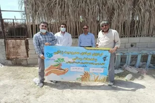 اردوی گروه جهادی دامپزشکی کانون بسیج جامعه کشاورزی شهرستان بوشهر در روستاهای محروم