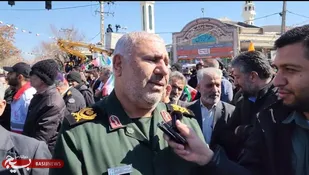 حضور پرشور مردم به عشق انقلاب ، رهبر و شهداست+ فیلم