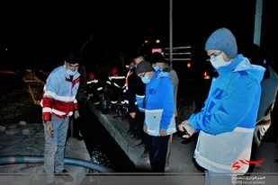 مانور مقابله با سیل در شهرستان جغتای
